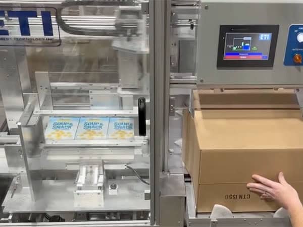 Model 375 Semi Automatic Case Packer